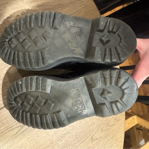 DR. MARTENS JADON BOOTS BLACK LEATHER WOMEN'S Size US 5/ EU 36/ UK 3 - Picture 7 of 8